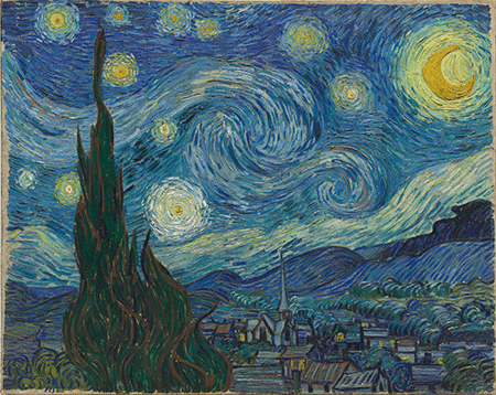 Vincent van Gogh, The Starry Night, 1889 Collection of the Museum of Modern Art, New York Image: © The Museum of Modern Art, New York/Scala, Florence
